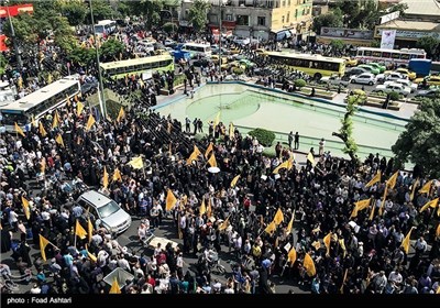 Iran Holds Massive Funeral for 270 Martyrs