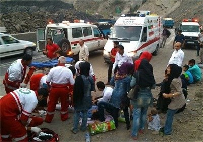 80درصد عملیات هلال احمر کرمانشاه حوادث رانندگی است
