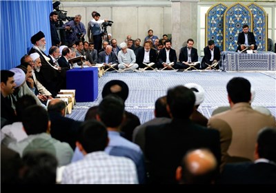 Supreme Leader Hosts Iranian Reciters of Holy Qur'an in Tehran