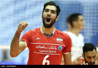 پیروزی تیم والیبال ایران مقابل آمریکا در لیگ جهانی والیبال