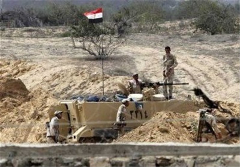 حفر خندق عمیق در مرز مصر و نوار غزه