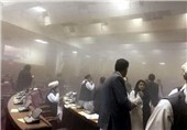 حمله طالبان به پارلمان افغانستان به روایت تصاویر