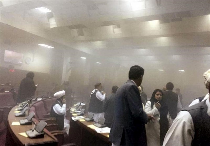 حمله طالبان به پارلمان افغانستان به روایت تصاویر