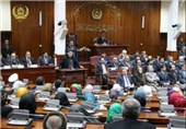 فیلم/لحظه انفجار در پارلمان افغانستان