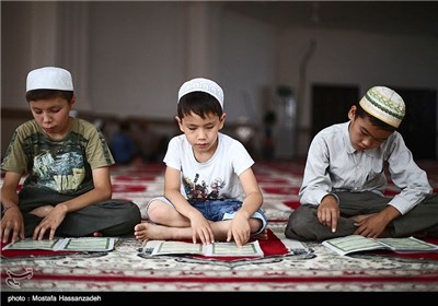 Kids Learning Reciting of Quran in Iran’s Gorgan