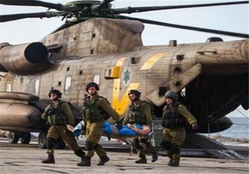 الکیان الصهیونی : احتمال نقل المصابین السوریین بواسطة طائرات هیلکوبتر خاصة