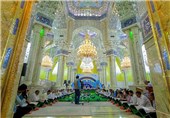 تصاویر ترتیل خوانی قرآن در نجف