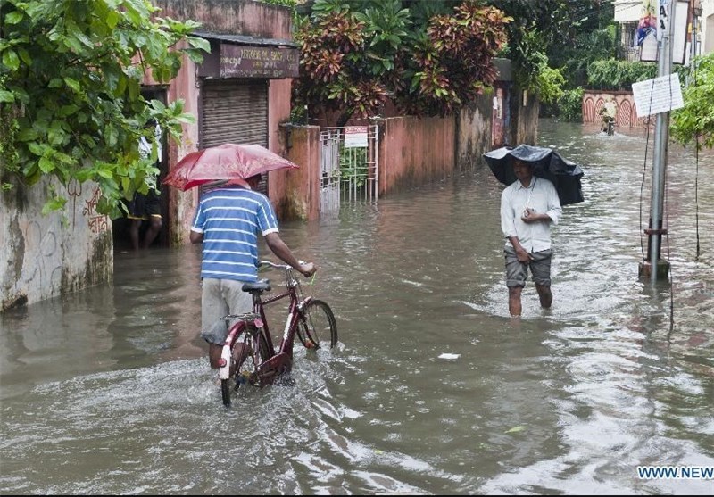 باران‌های شدید و وقوع سیل جان 15 هندی را گرفت