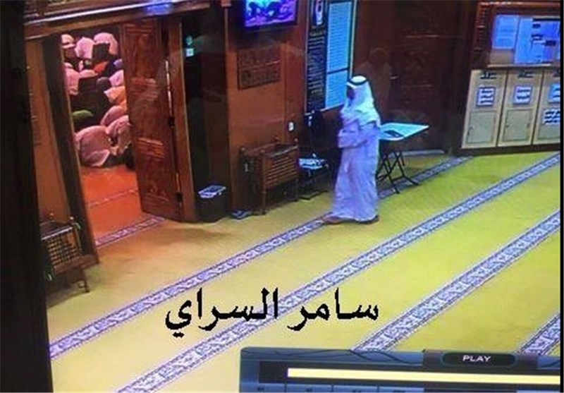 فیلم/لحظه انفجار عامل تروریستی مسجد شیعیان کویت