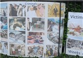 US Muslims Set Up Outdoor Exhibition Showing Saudi War Crimes in Yemen (+Photos)
