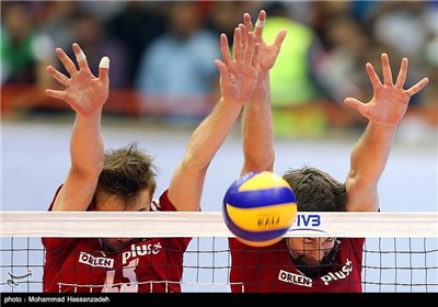 Iran Defeated by Poland Volleyball Team 3-1 in FIVB Match