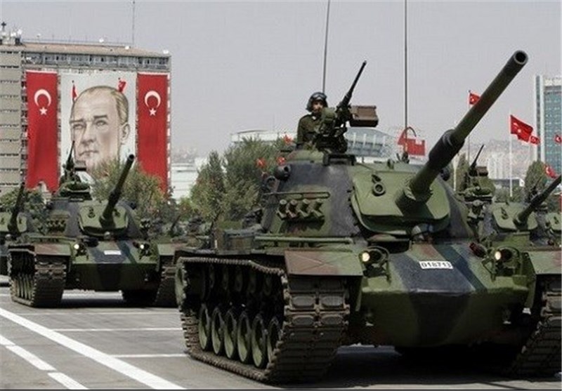 تانک‌های ترکیه با پشتیبانی جنگنده‌های «اف16» وارد خاک سوریه شدند