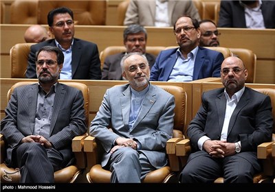 علی اکبر صالحی رئیس سازمان انرژی اتمی در همایش سراسری قوه قضائیه