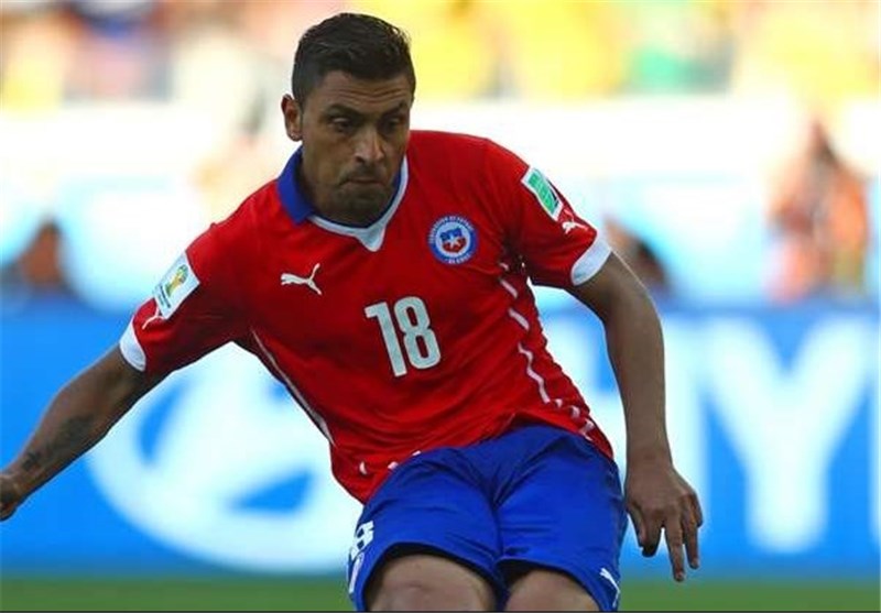 کاهش یک جلسه‌ای محرومیت بازیکن شیلی