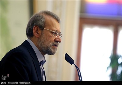 سخنرانی علی لاریجانی رئیس مجلس شورای اسلامی در مراسم تودیع و معارفه رئیس کتابخانه مجلس