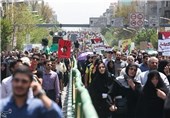 روز قدس روز نمایش قدرت ایران مقتدر در مقابل قدرت‌های مستکبر است