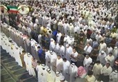 نماز جمعه مشترک شیعیان و اهل تسنن با حضور امیر کویت+ عکس