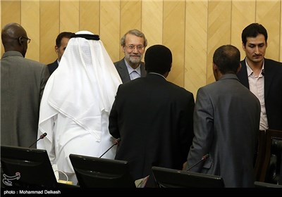 نشست ریاست مجلس شورای اسلامی با سفرای کشورهای اسلامی
