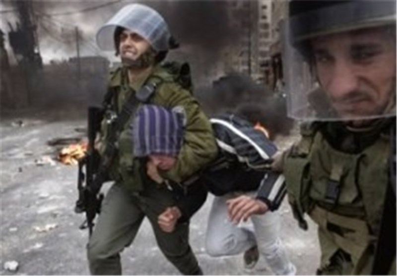زخمی شدن یک فلسطینی و بازداشت 3 تن دیگر در کرانه باختری