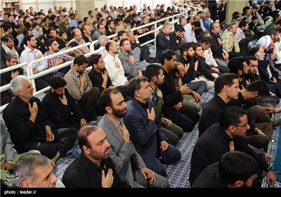 Supreme Leader Hosts Mourning Ceremony on Martyrdom Anniversary of Imam Ali (PBUH)