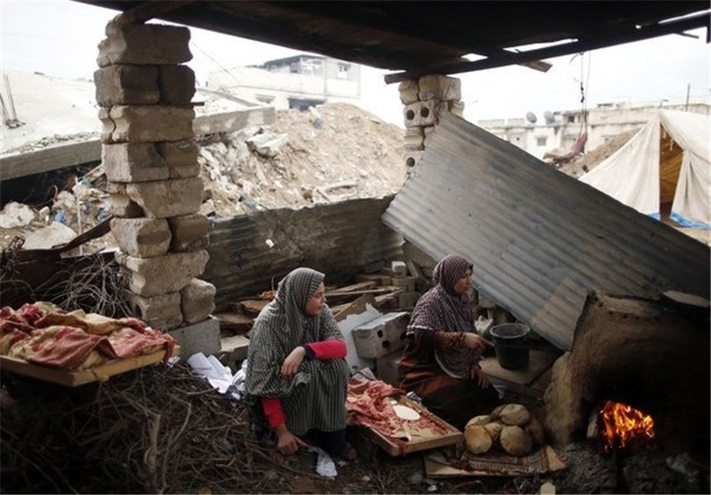 زندگی بر ویرانه‌های جنگ غزه+ تصاویر
