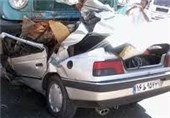 8 کشته و زخمی در سقوط مرگبار پژو 405 از روی پل در قزوین