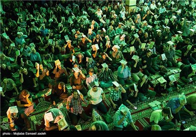 مراسم احیای شب بیست و سوم ماه رمضان در ارومیه
