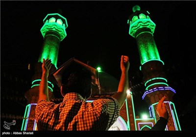 مراسم احیای شب بیست و سوم ماه رمضان در کرج