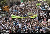 راهپیمایی روز قدس در استان لرستان آغاز شد/فریاد انزجار بر سر مدعیان پوشالی حقوق بشر