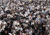 حماسه حضور مردم زنجان در راهپیمایی روز قدس به روایت تصویر