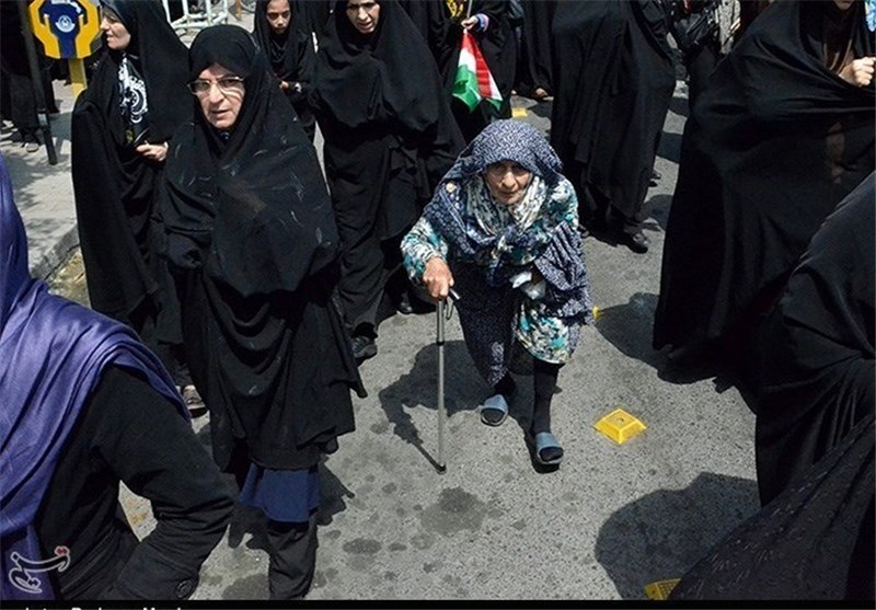 حماسه حضور مردم مازندران در راهپیمایی روز قدس به‌روایت تصویر