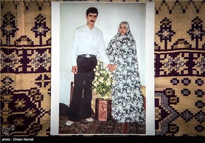 عکس دوران نامزدی هادی و همسرش