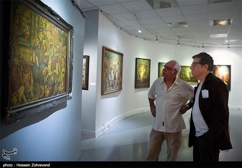 گشایش نمایشگاه نقاشی 10 هنرمندان زنجانی در نگارخانه ارومیه