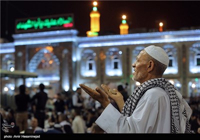 مراسم احیای شب بیست وسوم ماه رمضان در کربلا