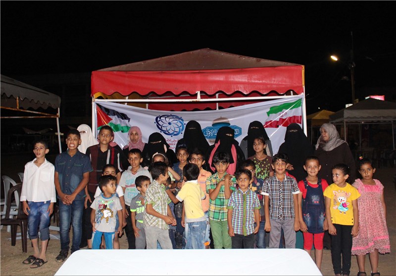 فرزندان شهدای غزه مهمان سفره افطار خیرین ایرانی + عکس