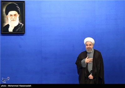 سخنرانی حجت الاسلام حسن روحانی رئیس جمهور در ضیافت افطار با هنرمندان