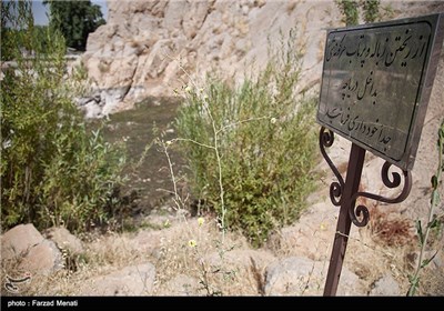 خشک شدن دریاچه طاق بستان - کرمانشاه