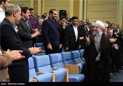 ضیافت افطار حجت الاسلام حسن روحانی رئیس جمهور با ورزشکاران