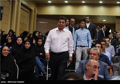 پرویز مظلومی در ضیافت افطار رئیس جمهور با ورزشکاران