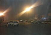 گرد و غبار شدید آسمان البرز را فرا گرفت+ تصاویر