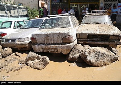 Flash Flood Hits Sijan Village in Iran’s Northern Alborz Province