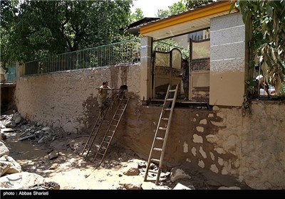 Flash Flood Hits Sijan Village in Iran’s Northern Alborz Province