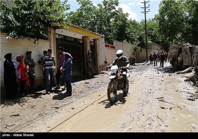 Flash Flood Hits Sijan Village in Iran’s Northern Alborz Province