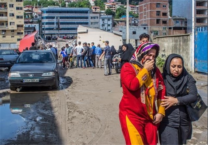 سیل ویرانگر در سوادکوه مازندران به روایت تصویر