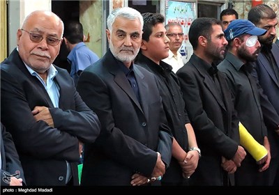 IRGC Commanders Commemorate Martyrdom of Iraqi Commander