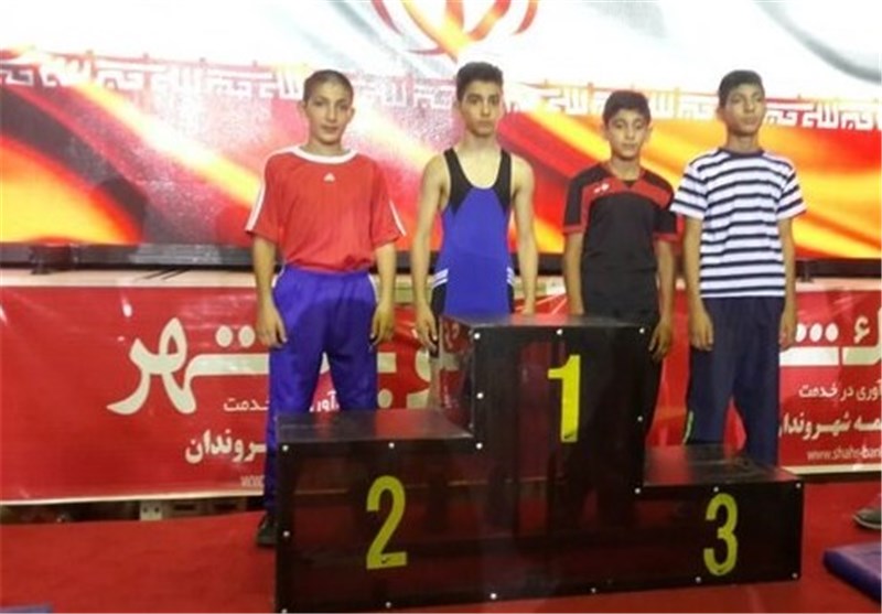 مازندران و خوزستان قهرمان مسابقات کشتی آزاد و فرنگی خردسالان کشور شدند