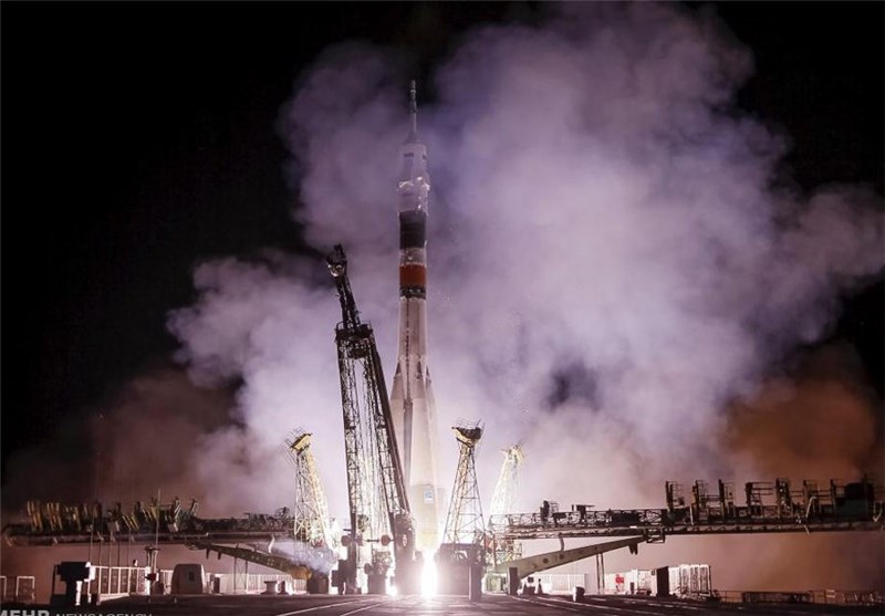عزیمت فضاپیمای سایوز به ایستگاه بین المللی فضایی