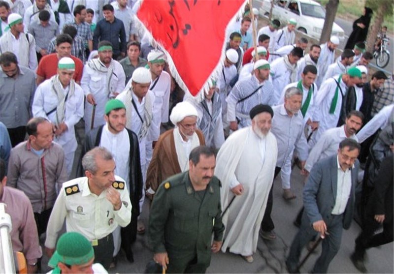 کاروان ورزشی دوندگان &quot; جاده ولایت &quot; وارد دهدشت می‌شود