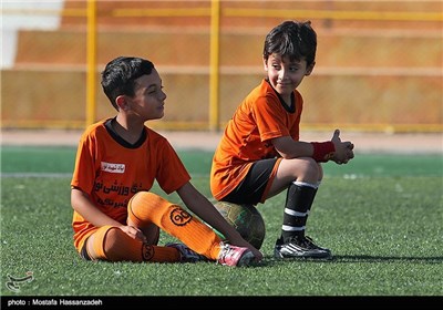 Iranian Children Attend Football Academies in Summer