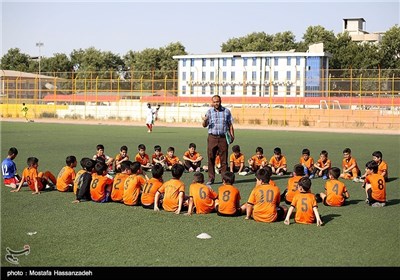 Iranian Children Attend Football Academies in Summer